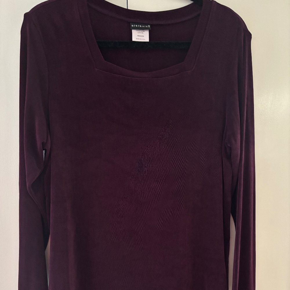 CITIKNITS VIVID PURPLE TOP